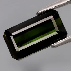 4.15Ct.Ravishing Color Natural Green Tourmaline Mozambique Perfect Shape - Picture 1 of 4
