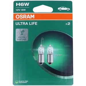 H6W OSRAM Ultra Life - 3x längere Lebensdauer - Scheinwerfer Lampe DUO-Pack NEU - Bild 1 von 2