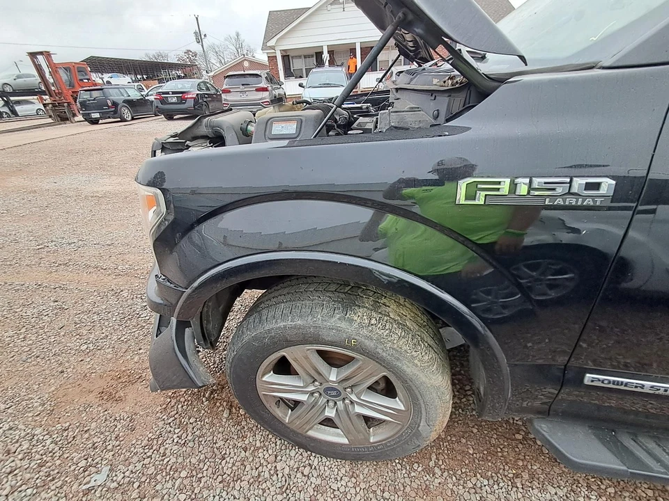 Used Front Left Fender fits: 2018 Ford F150 PICKUP w/wheel lip moulding w/o auto Foto 1 de 4