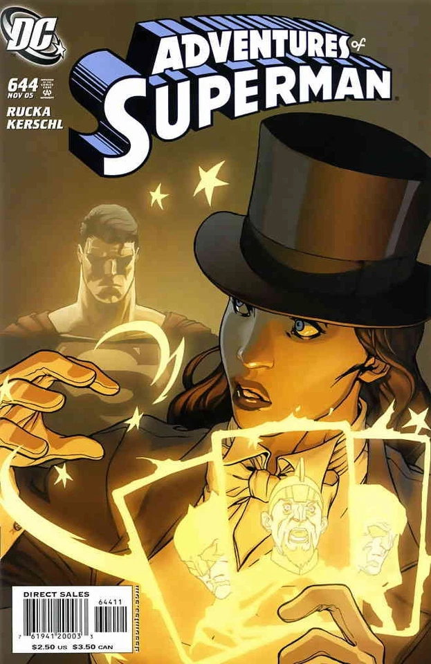 Adventures of Superman #644 FN; DC | Greg Rucka Zatanna - w/Bag+Board - Image 1 of 1