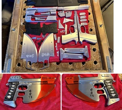 Blade 2 Reinhardt’s Beretta Pistols Replica Props - 3D Printed Kit - Holster Ver - Image 1 of 4