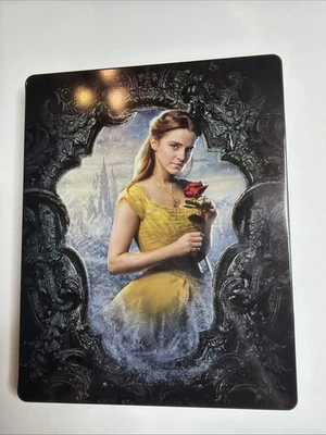 Disney Beauty And The Beast 4K/Blu-ray 2017 STEELBOOK live action Emma Watson - Image 1 of 4
