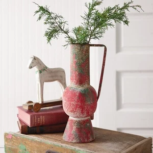 Festive Luster Jug Rustic Country Farmhouse Home Decor - Picture 1 of 3