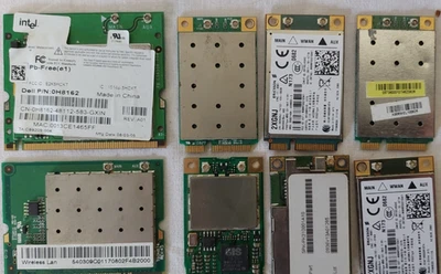 8x Wireless LAN Karten Mini-Card WLAN WiFi Netzwerk-Karte PCIe Notebook Laptop - Bild 1 von 2