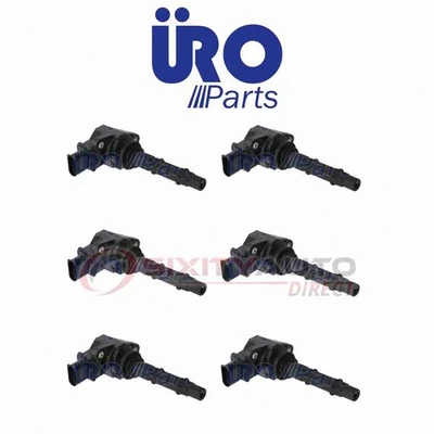 6 pc URO Ignition Coil for 2010-2013 Mercedes-Benz S400 - Wire Boot Spark jt - Image 1 of 4