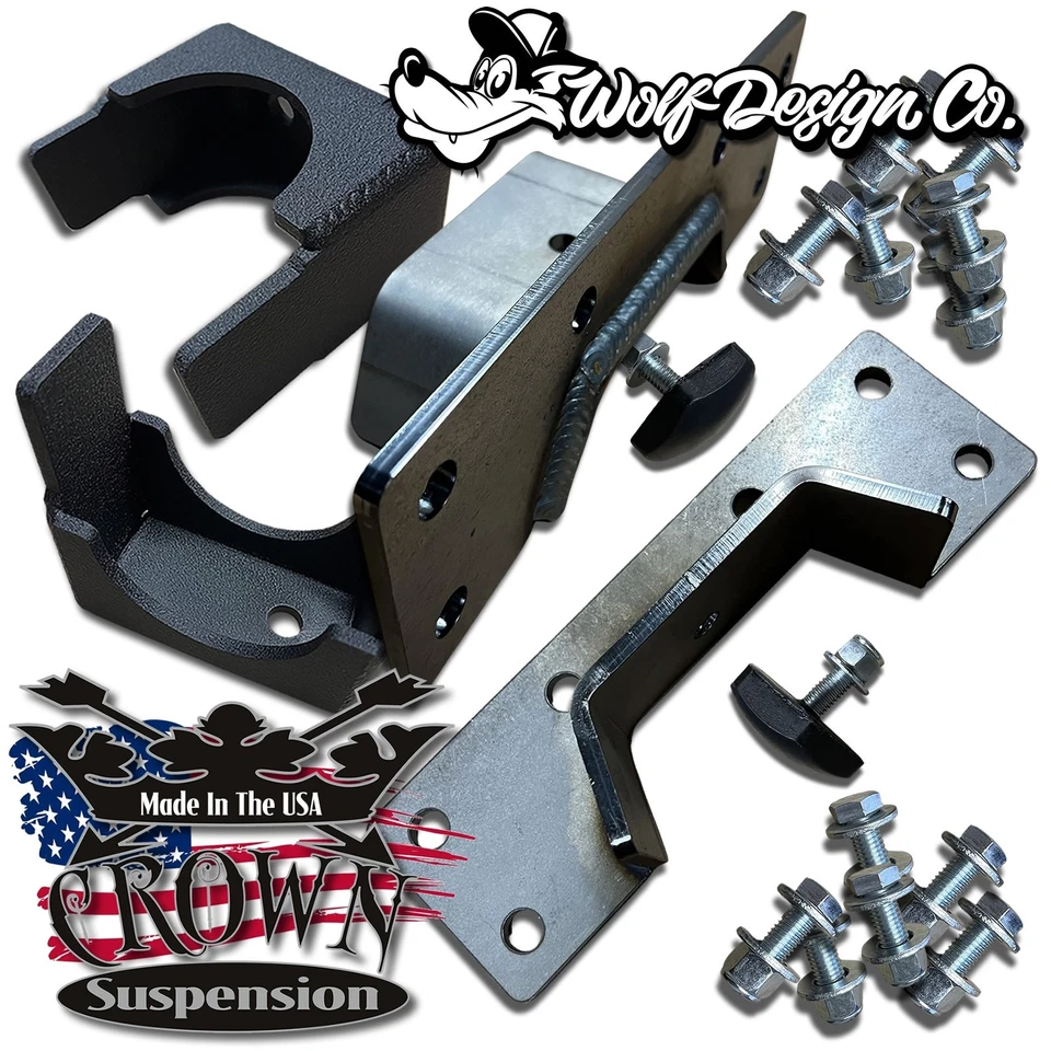 Kit abatible descensor trasero Crown suspensión 6" para F100 F-100 Ranger 1965-1973 Foto 1 de 4