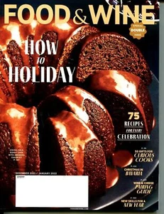 Food & Wine Magazine - December / January, 2022 - How to Holiday - Picture 1 of 5