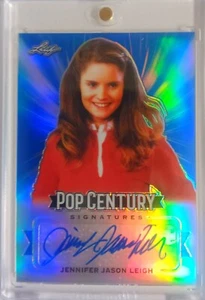 2019 LEAF POP CENTURY JENNIFER JASON LEIGH AUTOGRAPH BLUE WAVE #/20 MINT - Picture 1 of 1