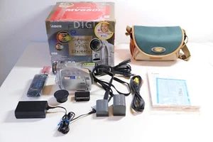 VIDEOCAMERA CANON MV650i + Obiettivo Wide + Custodia + 2 Batterie + Telecomando - Photo 1/23