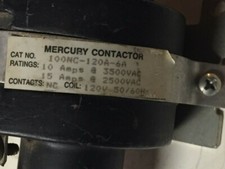 MDI , MERCURY DISPLACEMENT CONTACTOR  , 100NC-120A-6A  (E1)