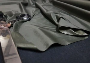 2oz/60gsm* - OLIVE DRAB - WATERPROOF RIPSTOP PATTERN FABRIC NYLON - 160cm wide - Picture 1 of 3