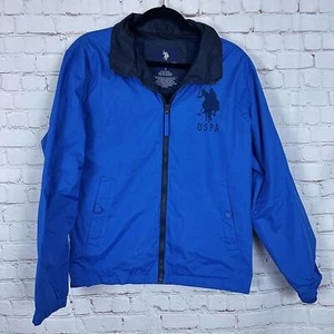 US Polo Assn. Men's Lightweight Jacket - Royal Blue Size S - Picture 1 of 5