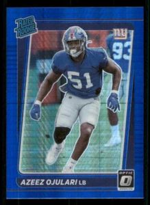 2021 Donruss Optic Blue Hyper #273 Azeez Ojulari RR - Picture 1 of 2