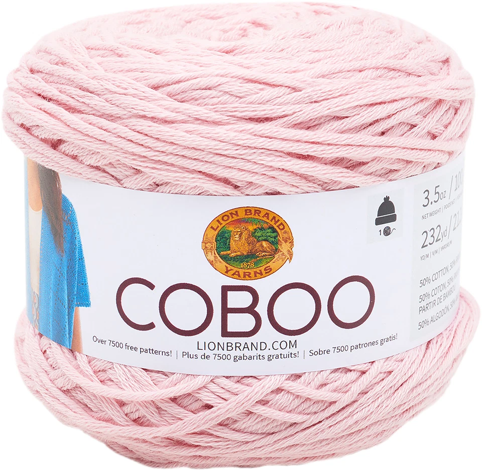 Lion BRAND Coboo Pink 023032025568