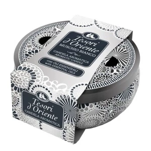8008970043708 Muschio Bianco świeca zapachowa 200g Tesori d'Oriente - Bild 1 von 1