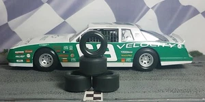 1/32 URETHANE SLOT CAR TIRES 2pr PGT-21125 fits SCALEX Monte Carlo & Thunderbird - Bild 1 von 1