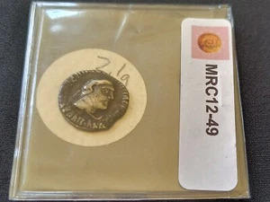 Apollodotus II 80-65 BC. Silver Drachm. Kingdom of Bactria 15 mm/2.10 gr - Picture 1 of 4