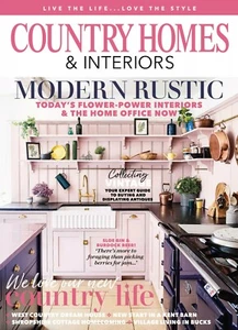COUNTRY HOMES & INTERIORS MAGAZINE | SEPT 2021 UK | MODERN RUSTIC - Picture 1 of 1