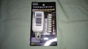 EAST AC-M1001 MULTI AC/DC Adaptor (AC 100V-240V Output DC 3V-12V) - Picture 1 of 8