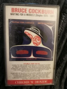 Bruce Cockburn - Waiting For A Miracle - Singles 1970-1987 (Cassette Tape) - Imagen 1 de 2