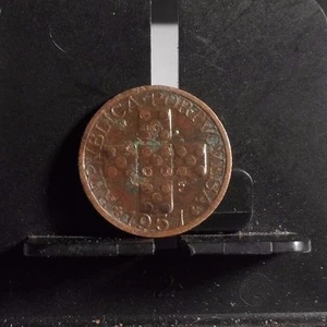 MONETA 10 CENTAVO PORTOGALLO 1957 CIRCOLATA (102516)1 - Foto 1 di 3