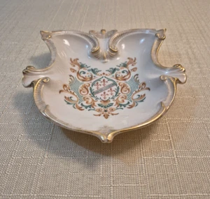 Vintage Lenox Coat Of Arms Ashtray / Plate 7x7 Free Shipping - Picture 1 of 12