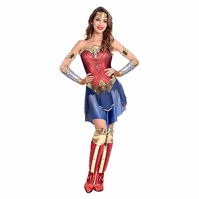 Abito Da Supereroe Adulto Wonder Woman 84 Film Costume Principessa Diana Donna • 32.70€