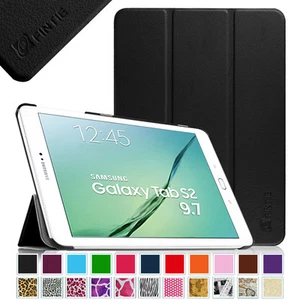 Für Samsung Galaxy Tab S2 9,7" T810 Slim Schale Etui Ständer Cover Auto Schlaf/Wach - Bild 1 von 11
