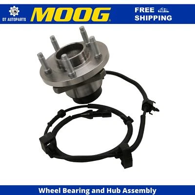 Conjunto de cojinete de rueda y buje delantero MOOG 2005 para Ford Crown Victoria 2005-2011 Foto 1 de 4