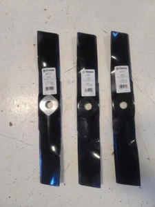 3 Pack Stens 330-373 Mower Blades OEM Replacement John Deere M115495 BFA - Picture 1 of 2