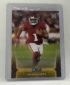 Leaf Draft 2020 - Autógrafos Gold #11 1 Lamar Jackson RC Super Bowl MVP Eagles - Imagen 1 de 22