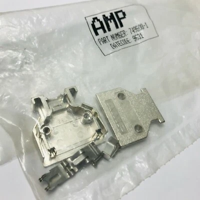 3pcs lot of 749608-1 Telecom/Datacom Connector Backshell Kit 26POS Male IDC Term - Image 1 of 3