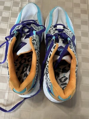 ASICS GEL-BND Zebra Print 1021248 Synthetic Leather Men’s Size 11 EU 45 EUC - Image 1 of 4