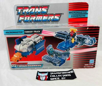 Transformers Original G1 1989 Micromaster Tanker Truck MISB Sealed - Image 1 of 4
