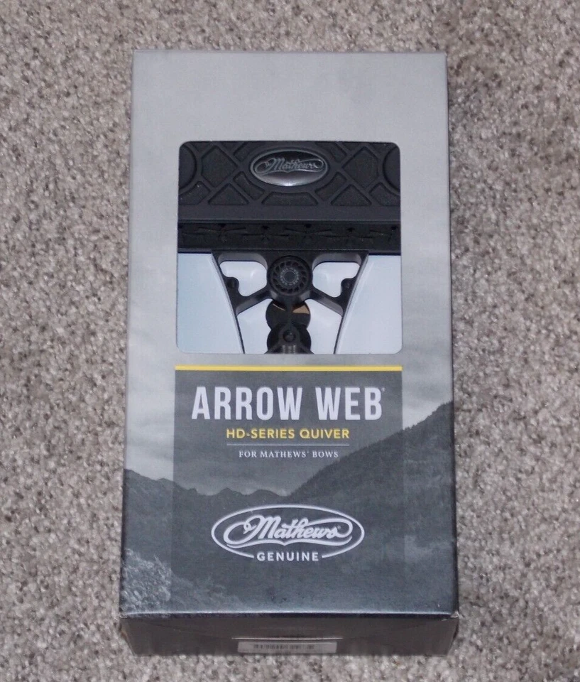 Mathews HD Series Quick Detach 6 Arrow Quiver - Black - Right or Left Hand 80363