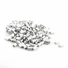 200Pcs Aluminium Wire Rope Ferrules 6mm x 2mm for 1.2mm Steel Ropes