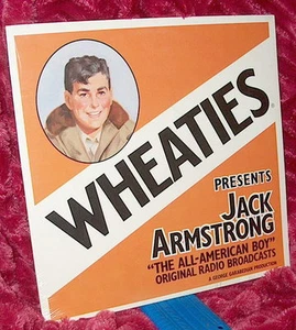 LP Factory Sealed OTR Wheaties Presents JACK ARMSTRONG The All American Boy - Picture 1 of 3