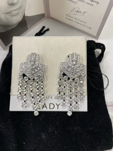 Property of a Lady QVC Aristocrat Drop Earrings in Box Free Delivery 💥 - Picture 1 of 5