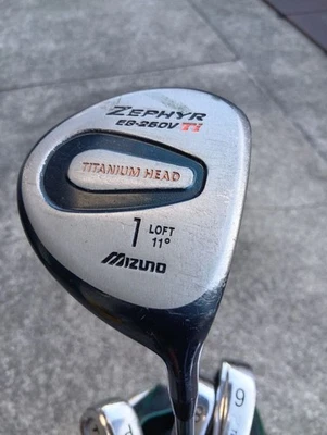 Mizuno Zephyr EG-360V Driver 11�� 4 Irons - Image 1 of 4