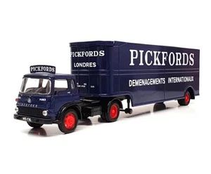 Corgi 1/50 Scale CC11401 - Bedford TK Box Trailer Pickfords - Blue/White - Picture 1 of 3