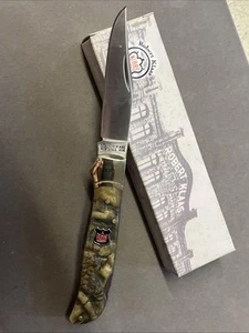 Robert Klaas Clip Point Lockback Rams Horn KC9135 - Picture 1 of 11