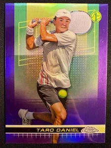 Taro Daniel 2024 Topps Chrome Tennis Purple Refractor #/499 - Bild 1 von 1