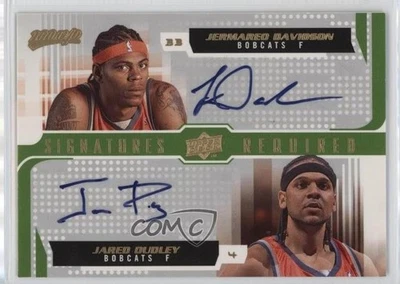 2008-09 Upper Deck MVP Signatures Required Jermareo Davidson Jared Dudley Auto - Image 1 of 2