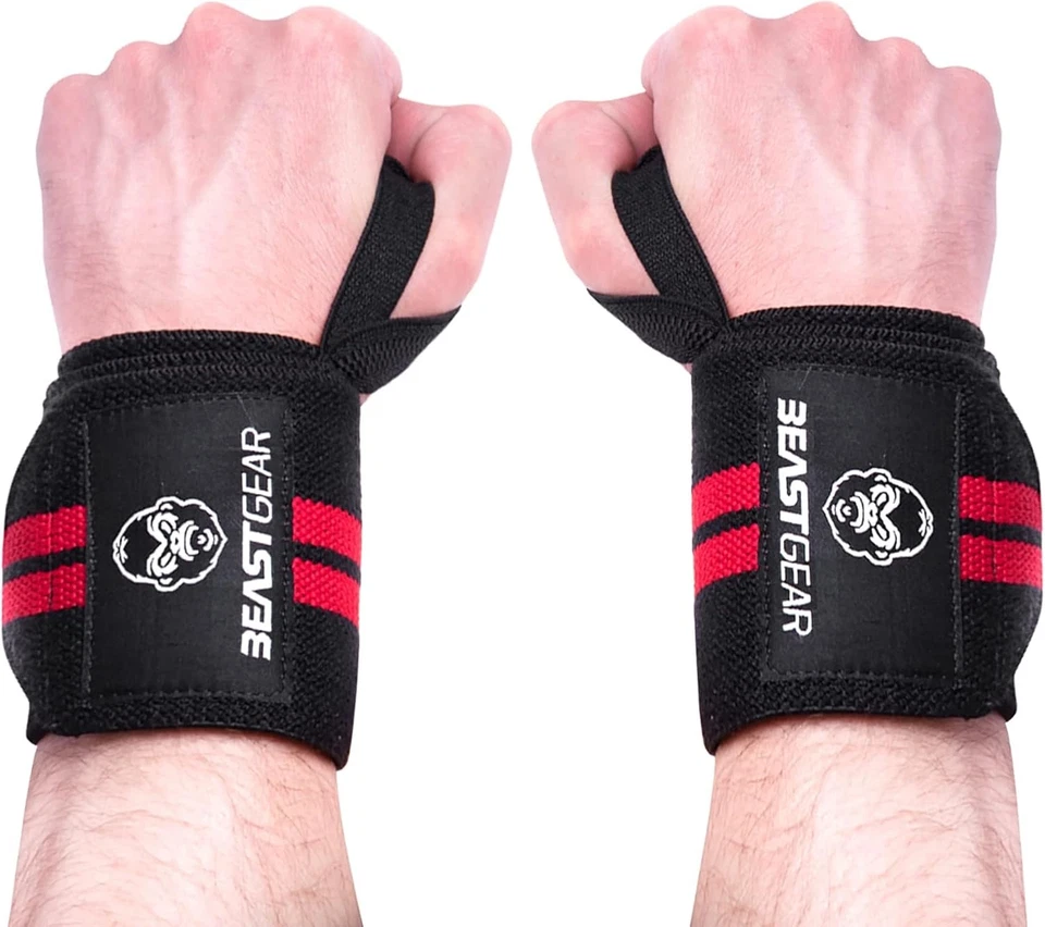 Beast Gear Wrist Wraps for Weightlifting - 20" Wrist Support Straps (/RT6-235... - Image 1 of 1