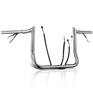 Manillar precableado Street Glide Electra Glide para Harley Touring 2016-2023 10" - Imagen 1 de 7