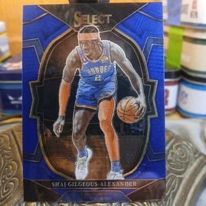2022-23 Panini Select SHAI GILGEOUS ALEXANDER Blue Parallel Concourse #56 OKC - Picture 1 of 8