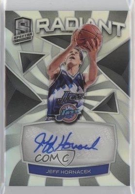 2018-19 Panini Spectra Radiant Signatures /75 Jeff Hornacek #RS-JHN Auto - Image 1 of 2