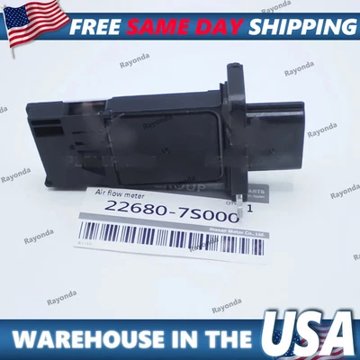 Sensor de flujo de aire másico genuino OEM Nissan 22680-7S000 existencias de EE. UU. Foto 1 de 4