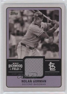 Colección de reliquias de Rickwood serie 1 Topps 2025 Nolan Gorman #RWR-NG - Imagen 1 de 4