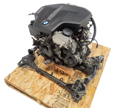 12-18 BMW 2/3/4/5i X1 Z4 2.0L N20 TURBO ENGINE ASSEMBLY ASE TESTED & VIDEO (71k) - Image 1 of 4